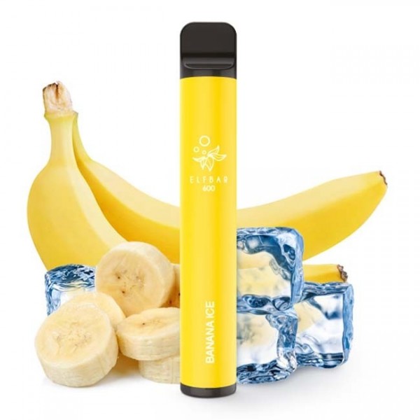 Elfbar 600 E-Shisha Einweg Vape - Banana Ice