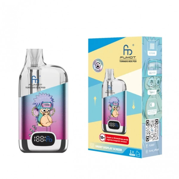 RandM Tornado Digital Box Podkit 12k - Blue Pink