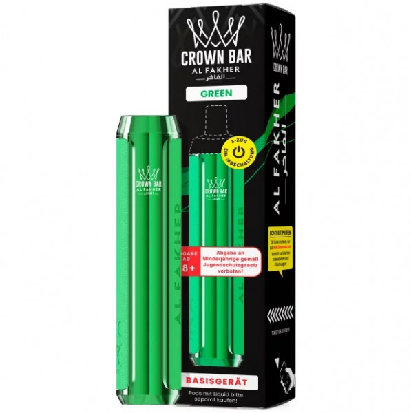 Al Fakher Prefilled Pod MTL Basisgerät - Green