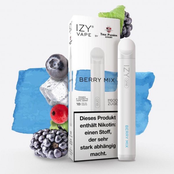 IZY Vape E-Shisha - Berry Mix Ice