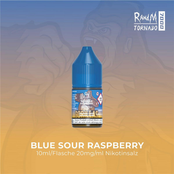 RandM Tornado Liquid 10 ml - Blue Sour Raspberry 20 mg/ml