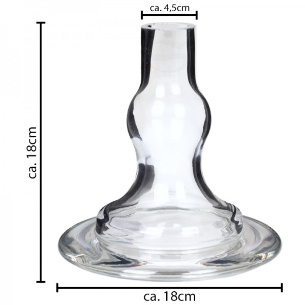 Secret Ersatzglas V2A - Clear