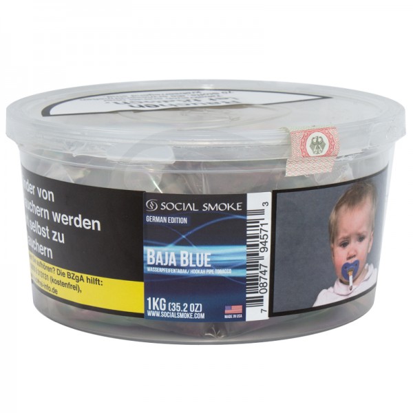 Social Smoke Baja Blue 1kg