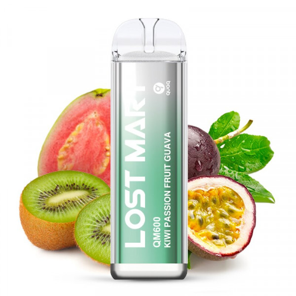 Lost Mary QM 600 E-Shisha Vape - Kiwi Passionfruit Guava