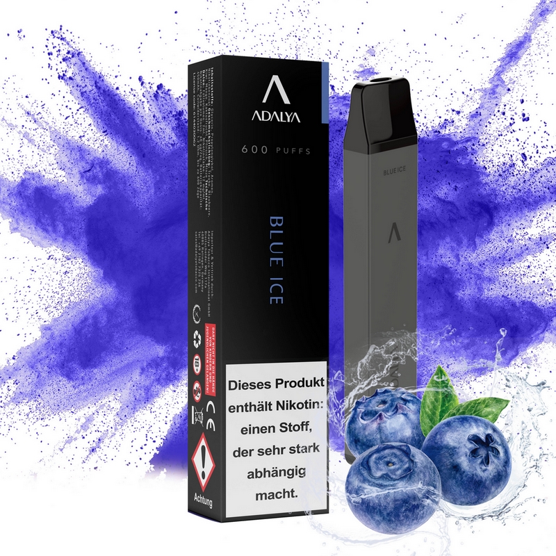 Adalya E-Shisha Einweg Vape 600 - Blue Ice günstig
