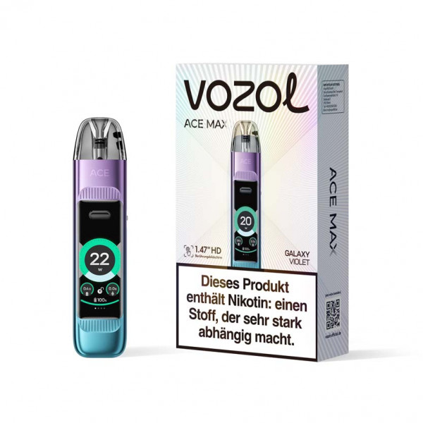 Vozol Ace Max Pod Kit - Galaxy Violet