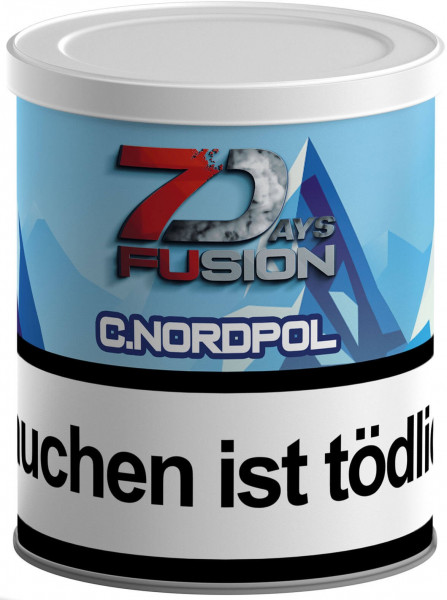 7 Days Fusion Tabak - C. Nordpol 65g