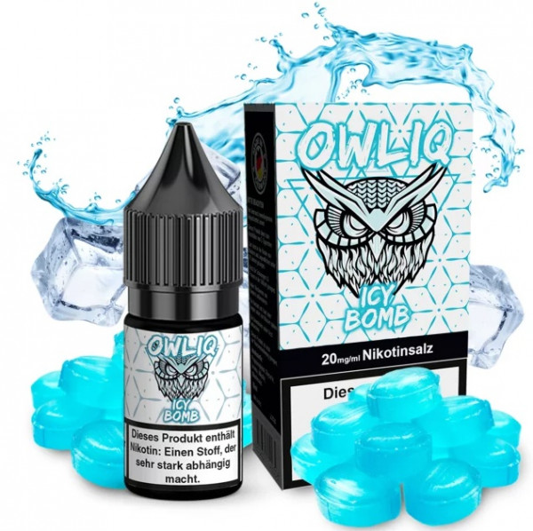 OWLIQ Liquid 10ml - Icy Bomb 20mg