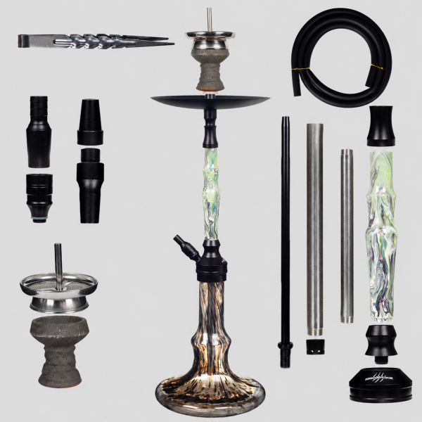 Brosmoke Shisha Epoxid - Black Salamander