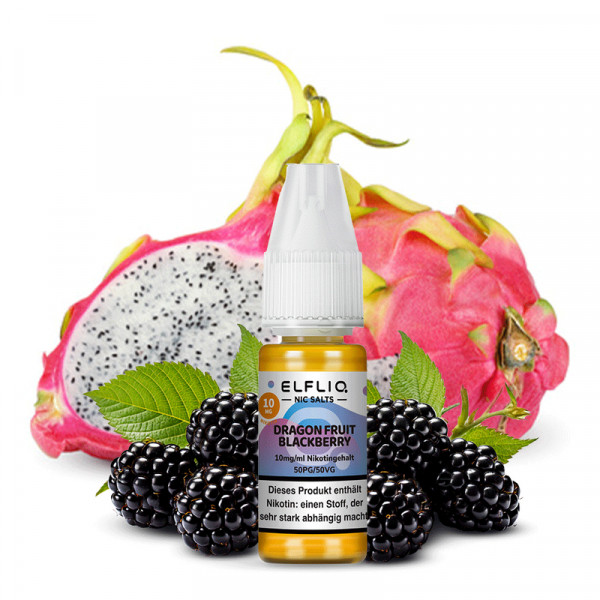 Elfliq by Elf Bar NicSalt Liquid - Dragon Fruit Blackberry 20mg