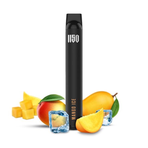 1150 Raf Camora E-Shisha Einweg Vape - Mango Ice