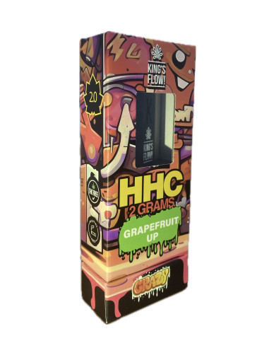 King's Flow HHC 95% E-Shisha Vape 2ml - Grapefruit Up