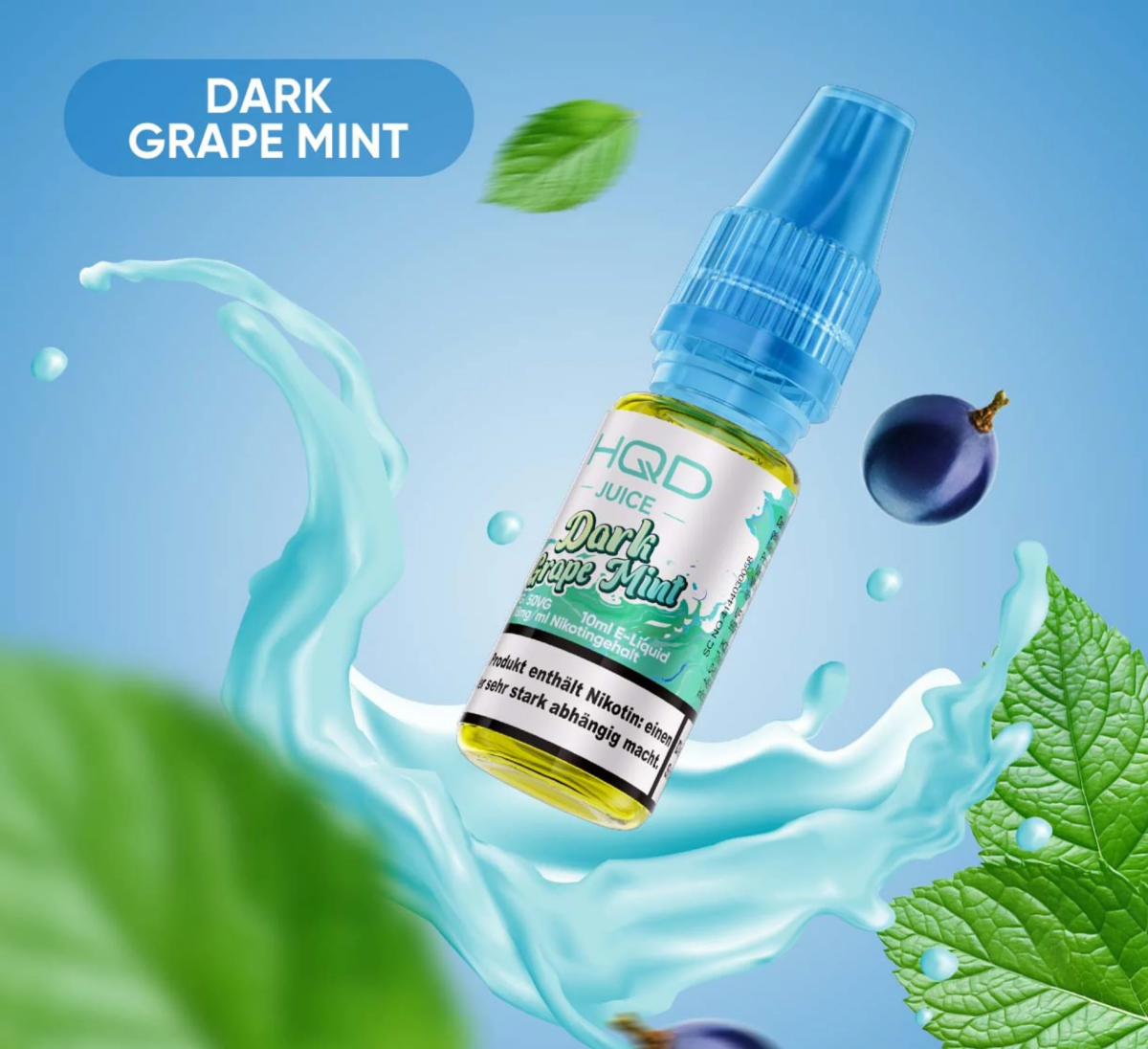 HQD Juice Liquid  Fr Podsysteme & MTL E-Zigaretten | Hookahaus Grohandel