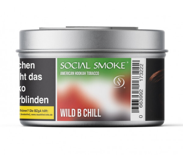 Social SmokeTabak - Wild B Chill 200g
