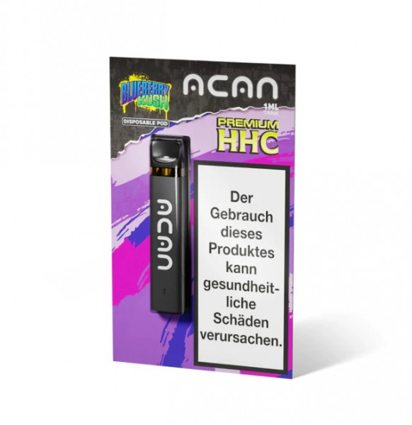 ACAN HHC 95% E-Shisha Vape - Blueberry Kush