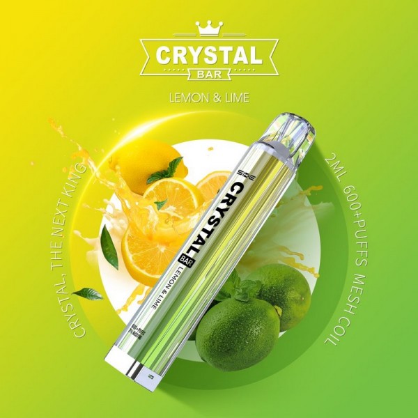 Crystal Bar Vape 600 - Lemon Lime