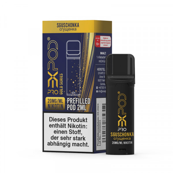 Expod Pro Pod - Gold Series - 20mg - Sguschonka