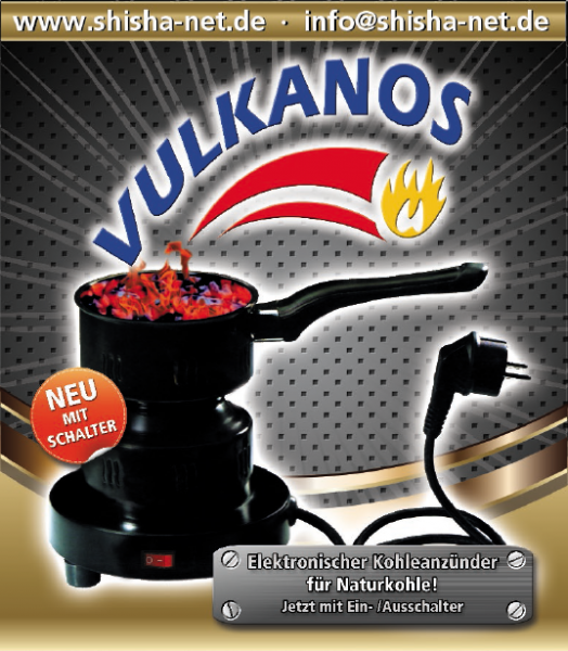 Elektrischer Kohleanzünder Vulkanos® 3.0