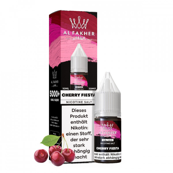 Al Fakher NicSalt Liquid 10 ml - Cherry Fiesta 20mg/ml