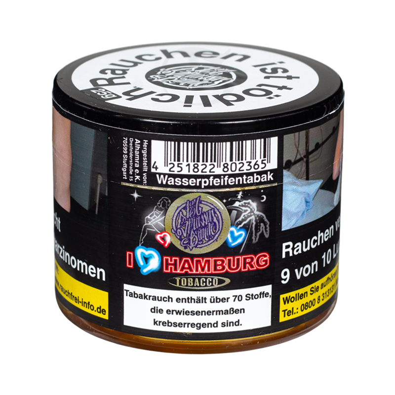 187 Strassenbande Tabak - I Love Hamburg 25g | Hookahaus Großhandel