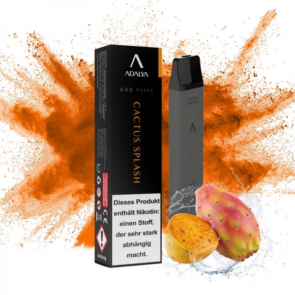 Adalya E-Shisha Einweg Vape 600 - Cactus Splash