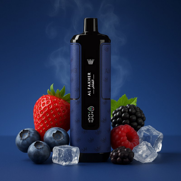 Al Fakher Berry Ice 6mg/ml - Crown Bar Hypermax 20k Podkit 22 ml