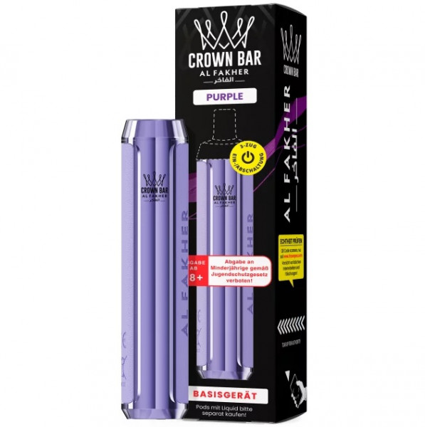 Al Fakher Prefilled Pod MTL Basisgerät - Purple