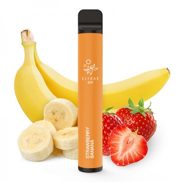 Elfbar 600 E-Shisha Einweg Vape - Strawberry Banana