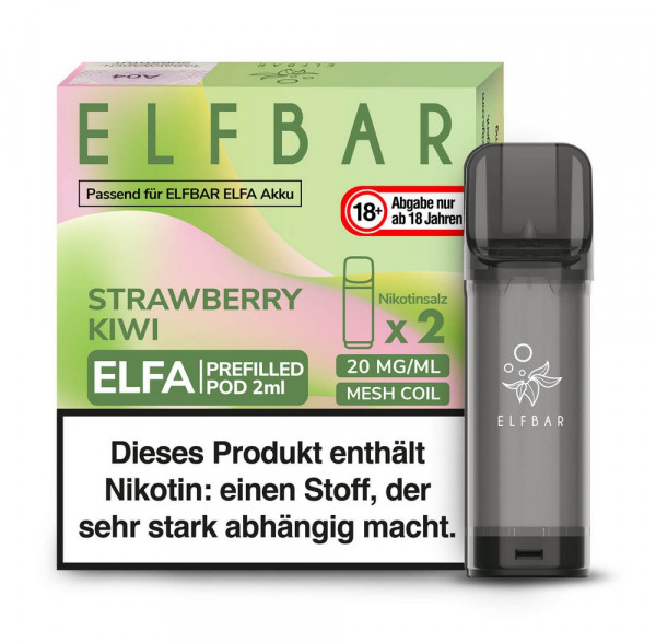 Elf Bar ELFA Prefilled Pod Strawberry Kiwi (2 Stk)