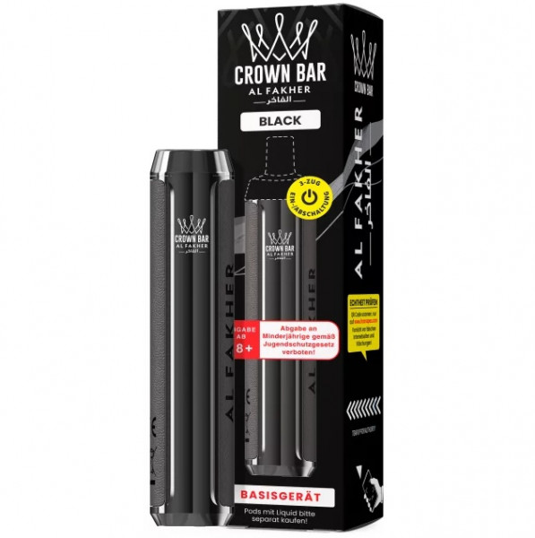 Al Fakher Prefilled Pod MTL Basisgerät - Black