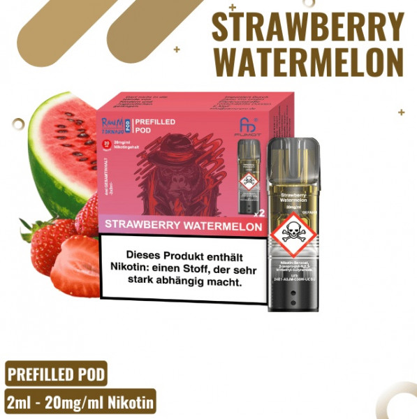 Randm Tornado Prefilled Pod Strawberry Watermelon (2 Stk.)