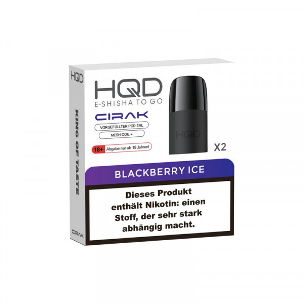 HQD Cirak Prefilled Pod Blackberry Cherry (2 Stk)