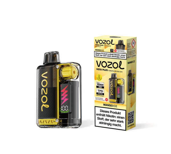 Vozol Vista Plug Mango Ice 20mg/ml - Prefilled Starterkit 12ml