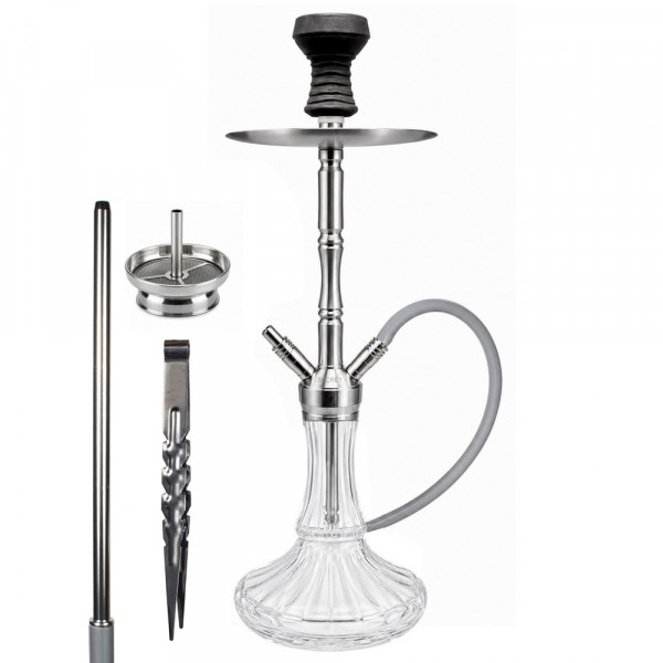 Secret Shisha Vertex Edelstahl - Two Komplettset