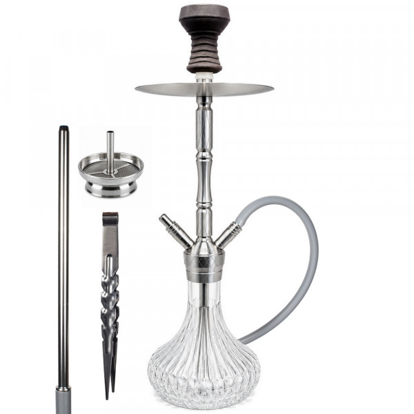 Secret Shisha Vertex Edelstahl Cut - One Komplettset