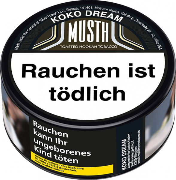 Must H Tabak - Koko Dream 25g