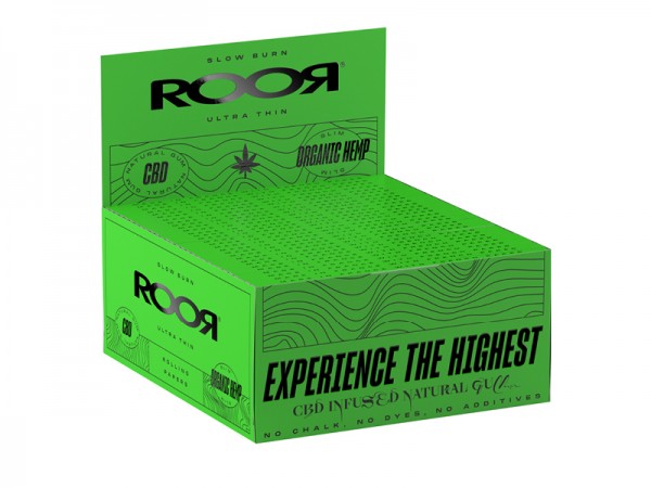 RooR CBD Paper Organic Hemp inkl. Filter Tips