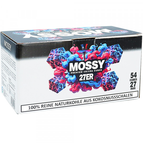 Mossy Cubes Premium Shisha Kohle OVP - 1kg
