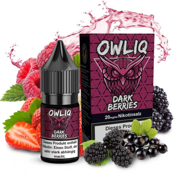 OWLIQ Liquid 10ml - Dark Berries 20mg