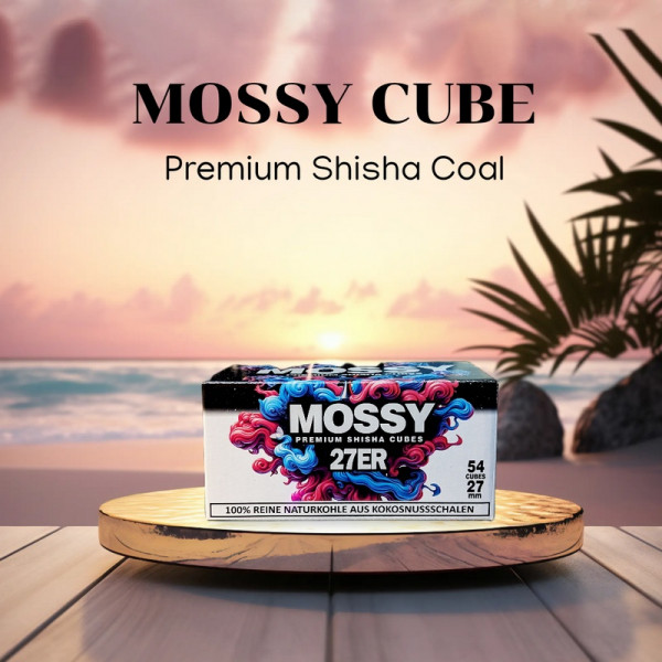 Mossy Cubes Premium Shisha Kohle OVP - 1kg