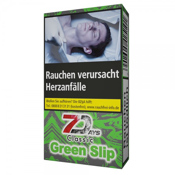 7 Days Classic Tabak - Green Slip 25g