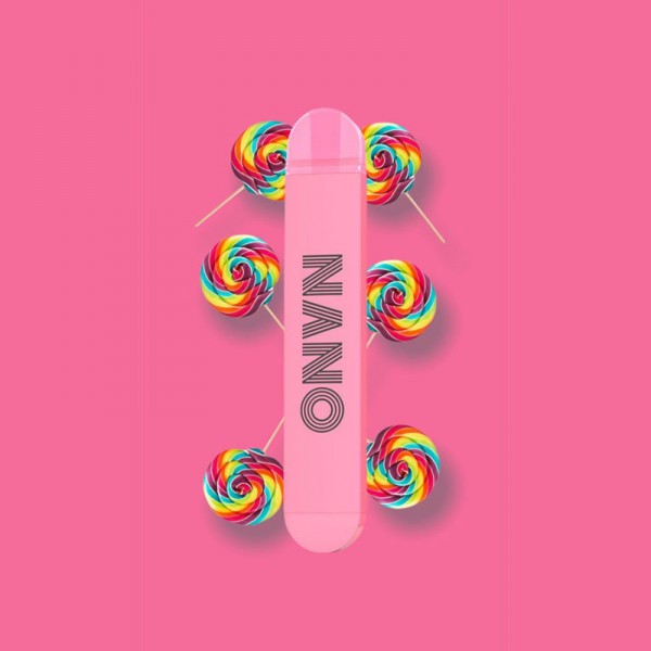 Nano Lio E-Shisha Einweg Vape - Rainbow Candy
