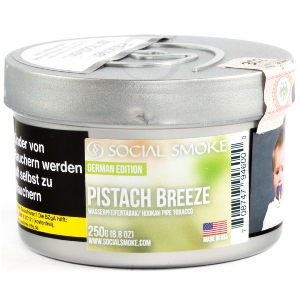 Social Smoke Pistach Breeze 200g