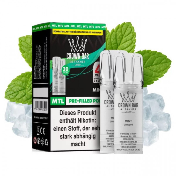 Al Fakher Prefilled Pod MTL - Mint (2 Stk)
