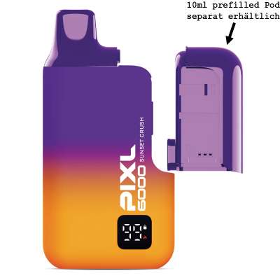 Pixl 6000 Pod E-Shisha gnstig kaufen | Hookahaus Grohandel
