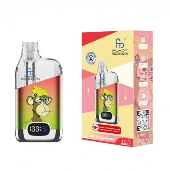 RandM Tornado Digital Box Podkit 12k - Green Red