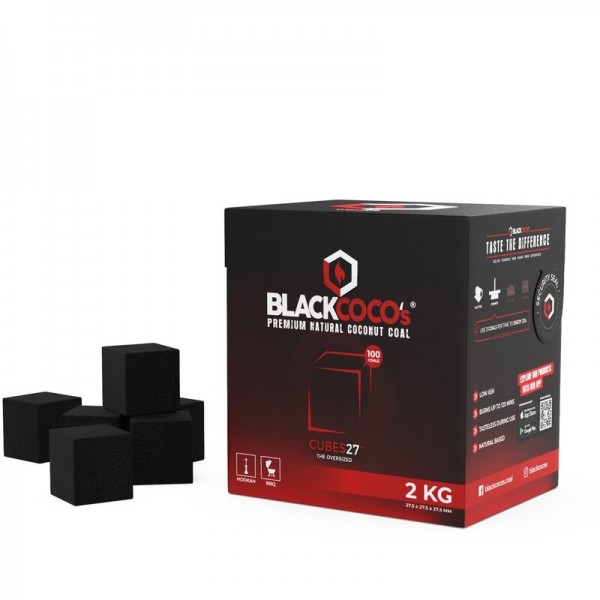 Black Coco's Cubes27+ Premium Kohle 2kg