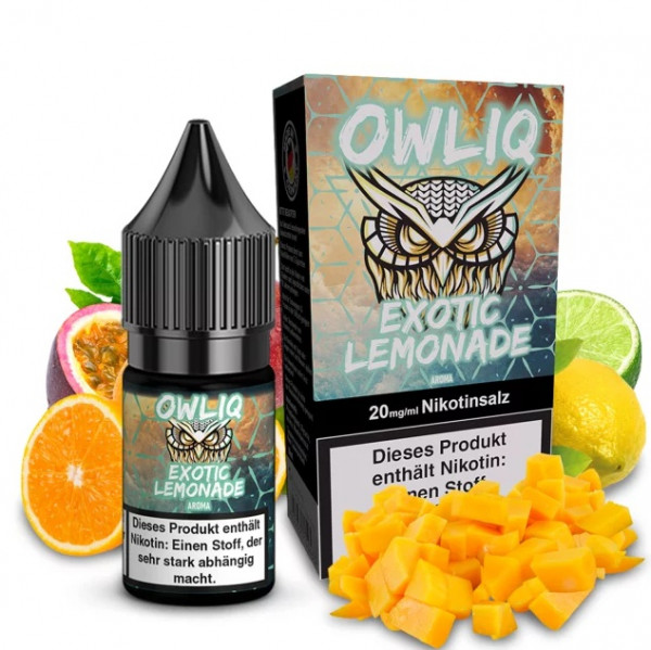 OWLIQ Liquid 10ml - Exotic Lemonade 20mg