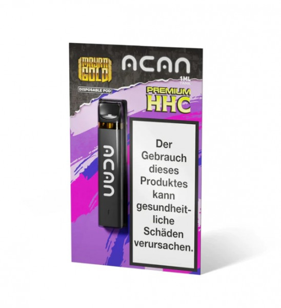 ACAN HHC 95% E-Shisha Vape - Mayan Gold