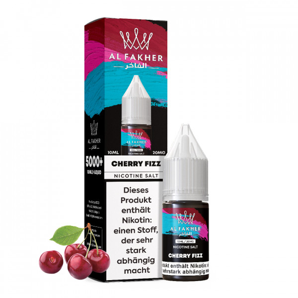 Al Fakher NicSalt Liquid 10 ml - Cherry Fizz 20mg/ml
